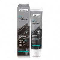Зубная паста Dentai Clinic 2080 Pure Black Clean Charcoal 