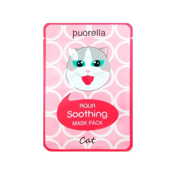 Puorella маска-салфетка для лица Aqua Anti-Aging Mask Pack Tiger (тигр). Маска Puorella для лица 23 г. Puorella успокаивающая маска для лица кошка. Puorella тканевая маска с коллагеном.