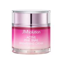 Крем для лица  с экстрактом улитки JMsolution Active Pink Snail Brightening Cream Prime