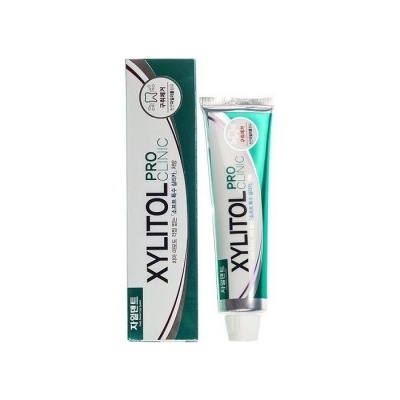 Зубная паста с лекарственными травами Mukunghwa Xylitol Pro Clinic Herb Fragrant Green Color