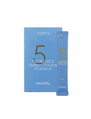 Шампунь для гладкости и объема с пробиотиками Masil 5 Probiotics Perfect Volume Shampoo 8ml